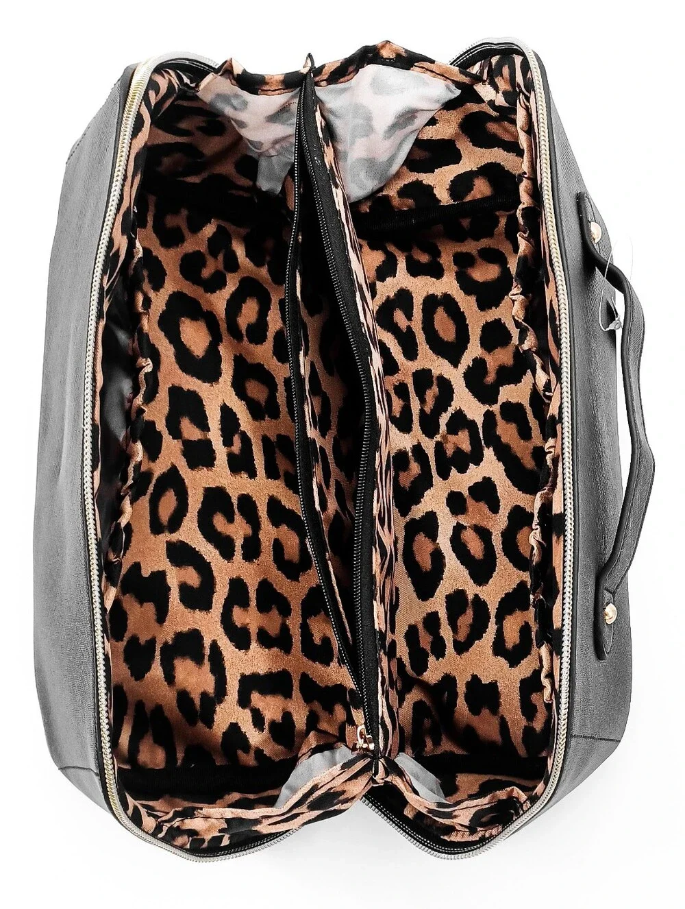 New Ella Expandable Zip Around Cosmetic Travel Bag In Black By Chicos - Picture 5 of 6